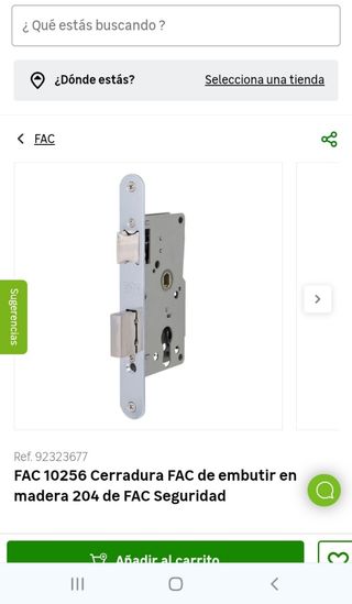 Cerradura FAC Seguridad 20450