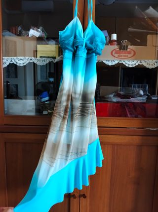 Vestito azzurro - estivo