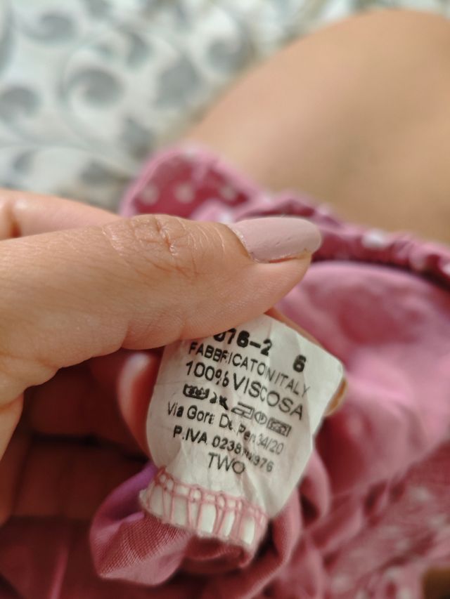 Shorts lunares rosa -talla única