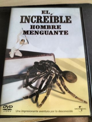 DVD El increíble hombre menguante
