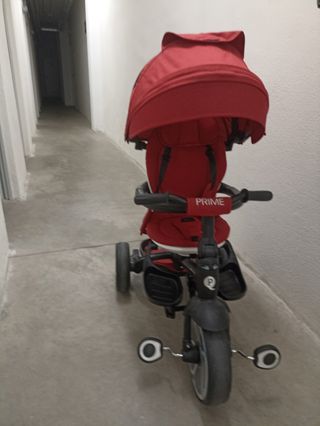 Triciclo Prime Qplay rojo