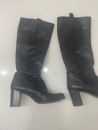 Stivali Pelle firmati , Neri taglia 38