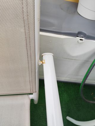 Sillones jardín - Blanco y Azul y Blanco y Beige