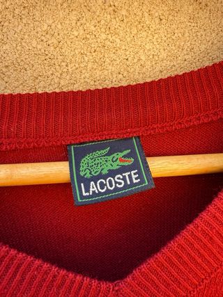 Suéter Lacoste granate