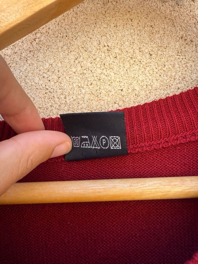 Suéter Lacoste granate