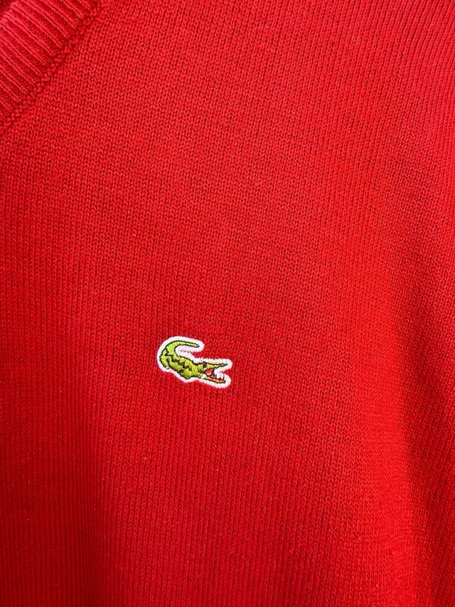 Suéter Lacoste granate