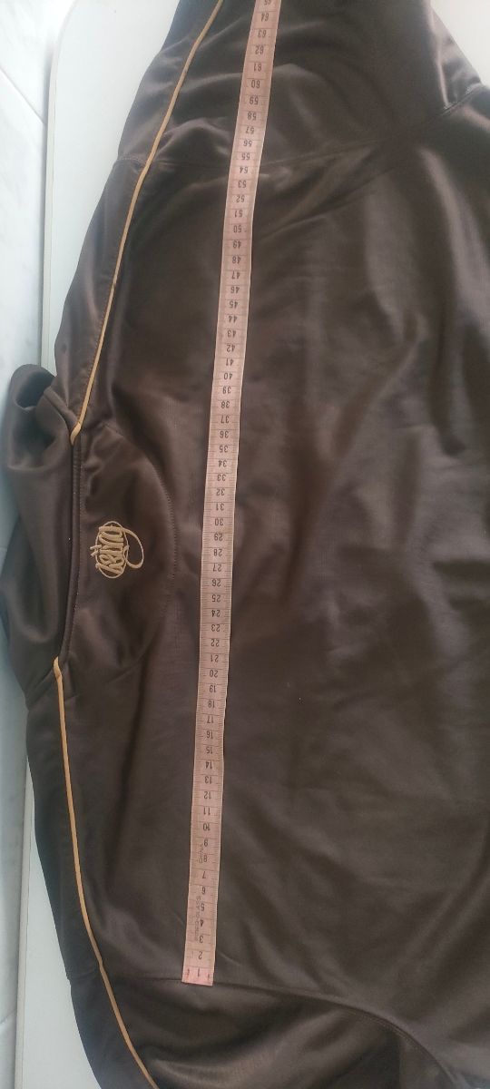 Cazadora chándal beige-marrón