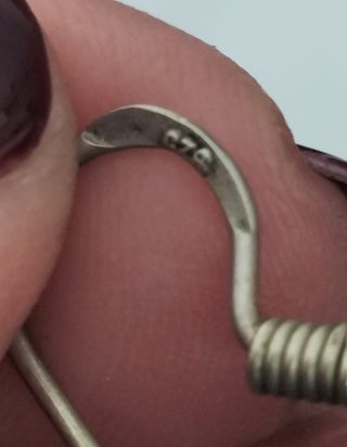 Pendientes de plata con turquesa y coral tibetano