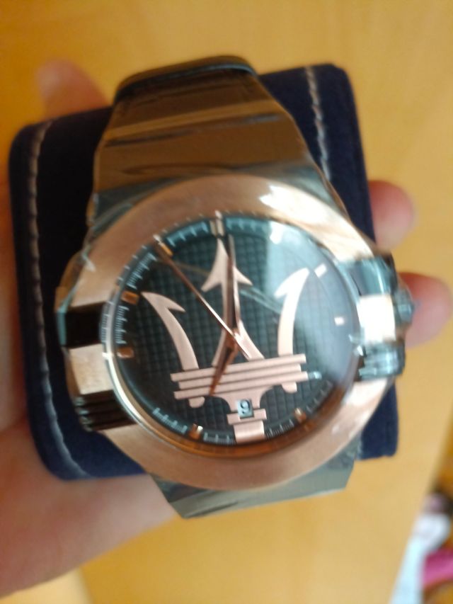 Reloj Maserati Potenza - Correa Negra
