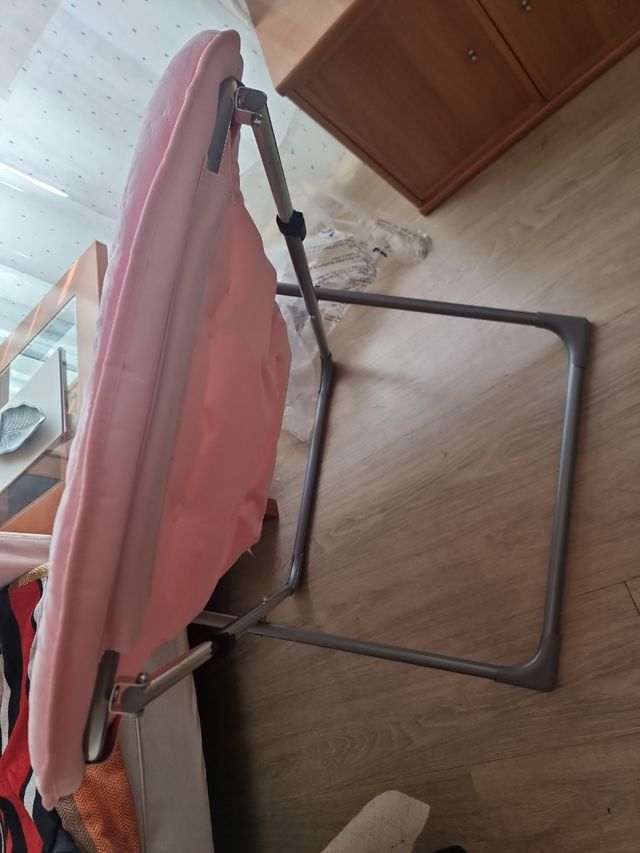 Silla plegable infantil rosa