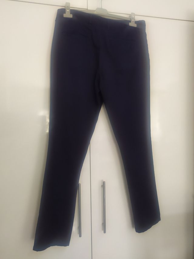 Pantalones azul marino hombre talla S