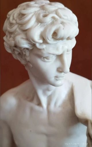 Estatua David de mármol