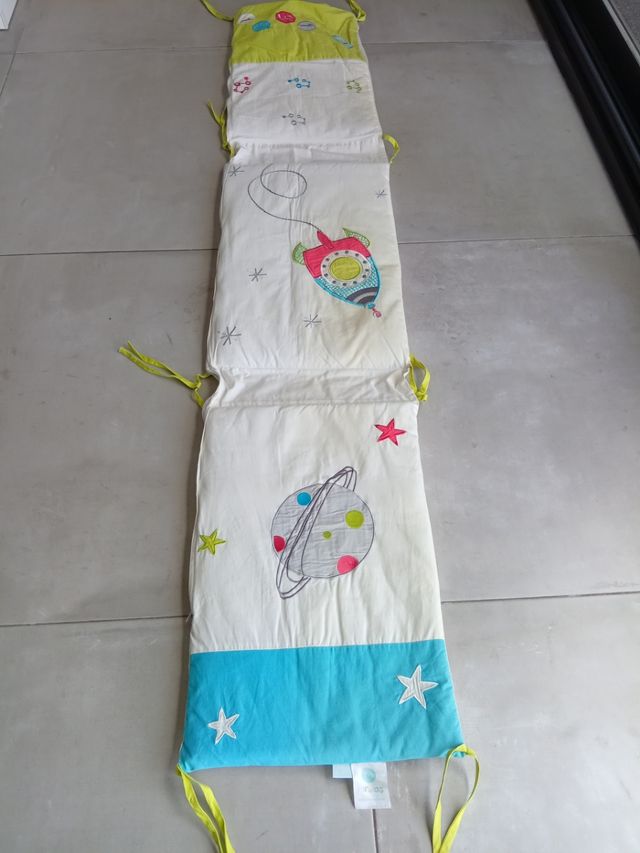 Chichonera 100%algdon -Protector acolchado cuna be