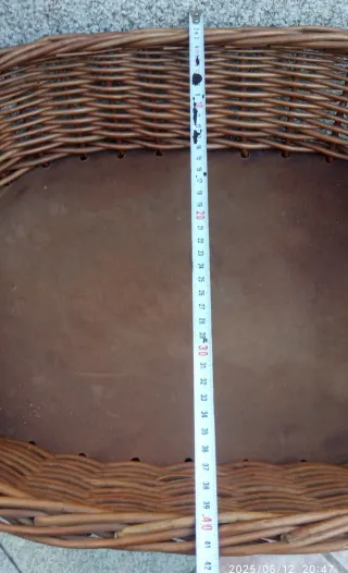 CESTA MIMBRE OVALADA