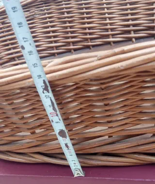 CESTA MIMBRE OVALADA