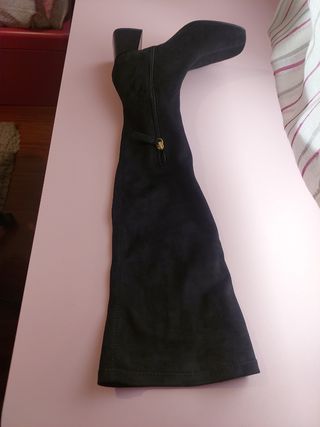 Botas altas negras mujer