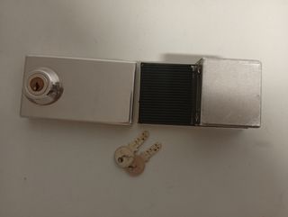 Cerradura cristal - 2 llaves