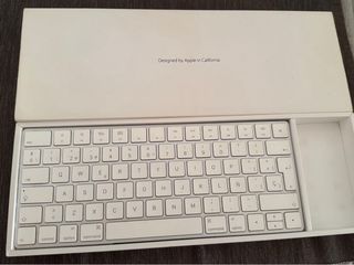 Teclado inalámbrico Apple blanco