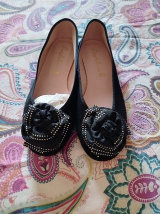 Pretty Ballerinas negras, talla 36