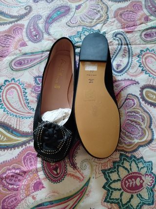 Pretty Ballerinas negras, talla 36