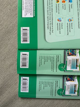 3 libros de ingles 4 primaria KID'S BOX Cambridge