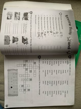 3 libros de ingles 4 primaria KID'S BOX Cambridge