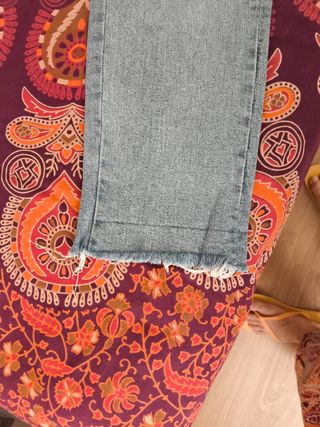 Pantalones vaqueros rectos, talla 36