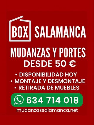 Mudanzas y vaciados de pisos, garajes, trasteros