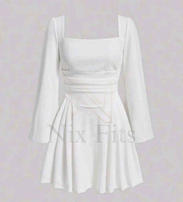 Vestido blanco - Talla XS