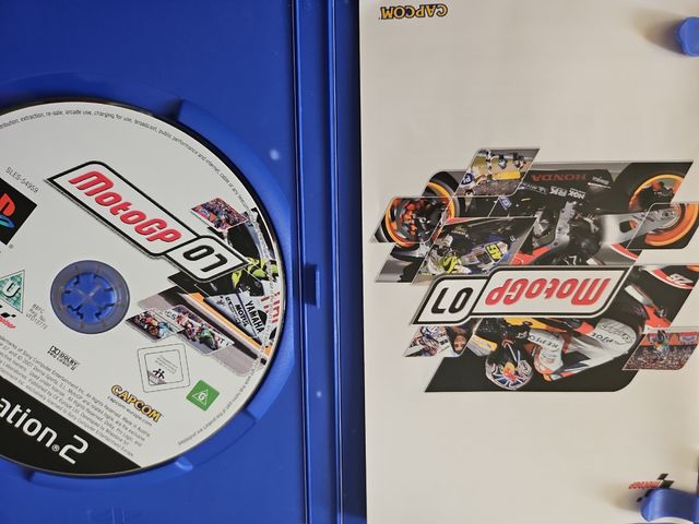 MotoGP 01 - PS2 (PlayStation 2) - Capcom