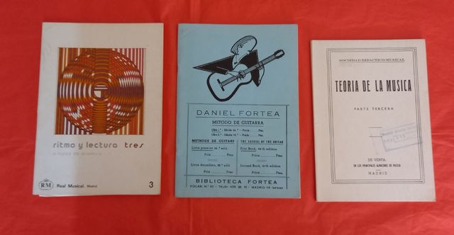 Libros Música: Solfeo, Guitarra, Teoría