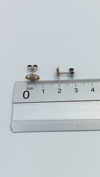 Pendientes de oro de 18kt.