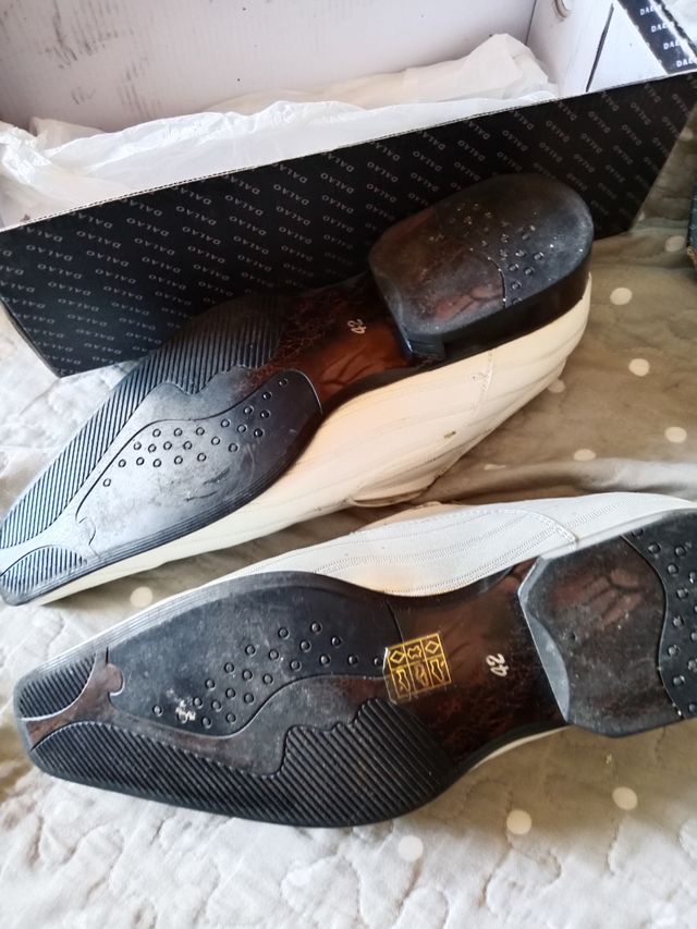 Zapatos Dalao Davison blancos