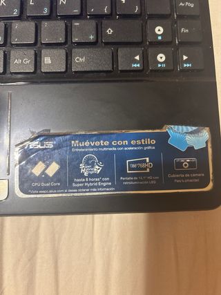 Portátil Asus Eee PC - Negro