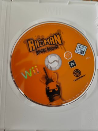 Wii + Rayman Raving Rabbids