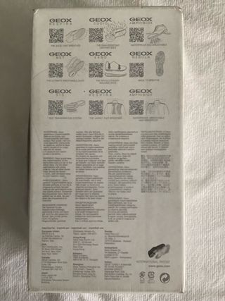 Sandalias Geox naranja coral con tira multicolor