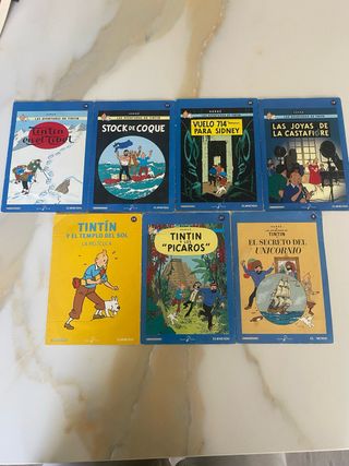Tintín: 7 DVDs - ¡Aventuras!🇪🇸