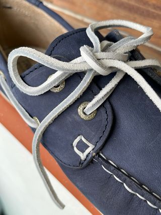 Zapatillas náuticas azul marino