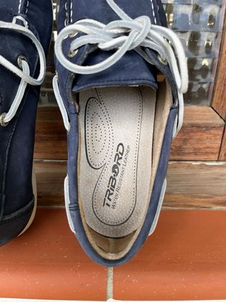 Zapatillas náuticas azul marino