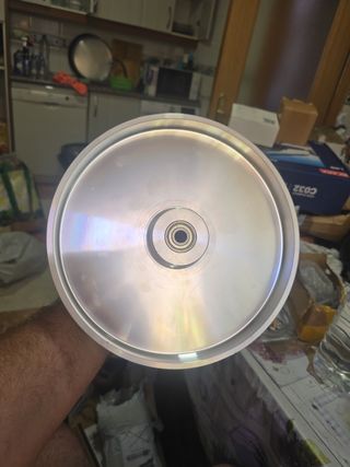 Rueda aluminio con rodamiento