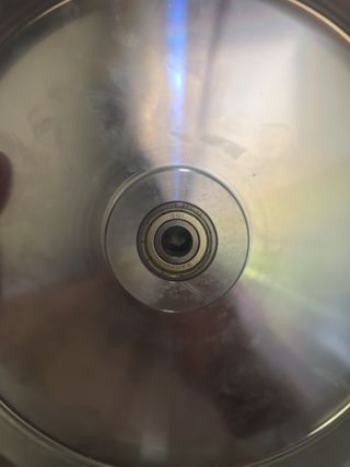 Rueda aluminio con rodamiento