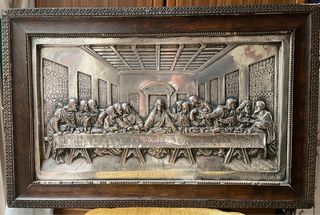 Bajorrelieve Santa Cena antiguo