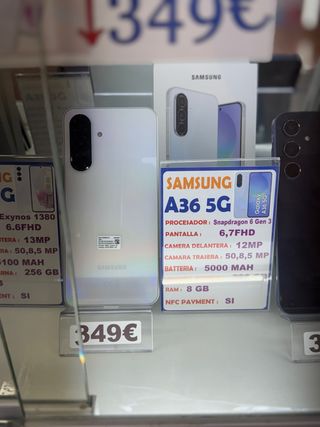 Samsung A36 5G Blanco - 256GB
