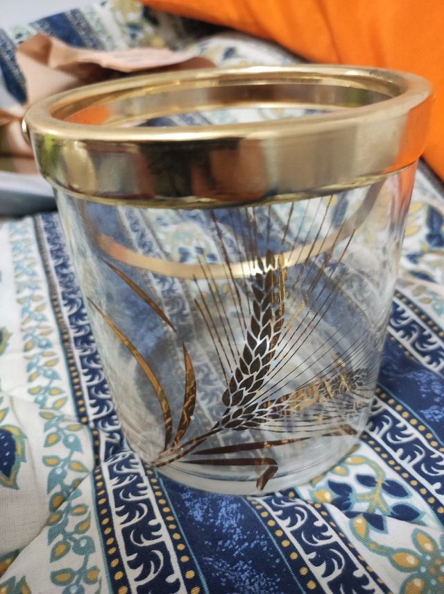 Raffreddabicchieri vintage oro