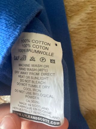 Jersey V-cuello azul marino - Talla S