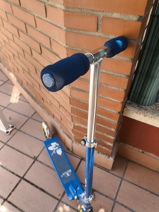 Patinete para niñ@s aluminio azul