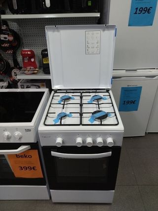 Cocina de gas natural/butano Nevir 