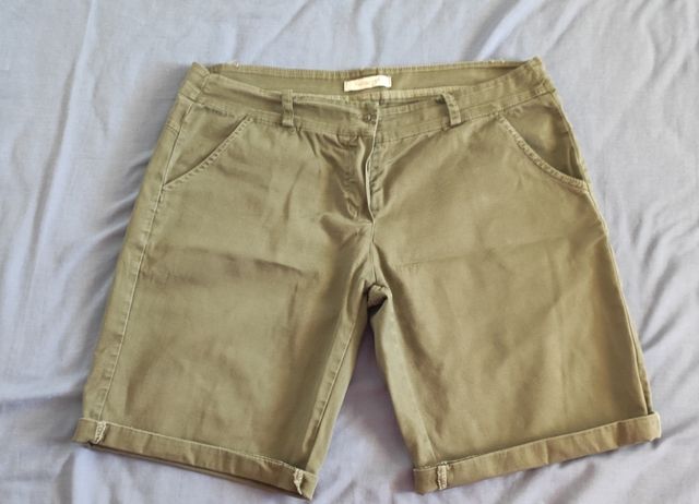 Shorts mujer verde oliva