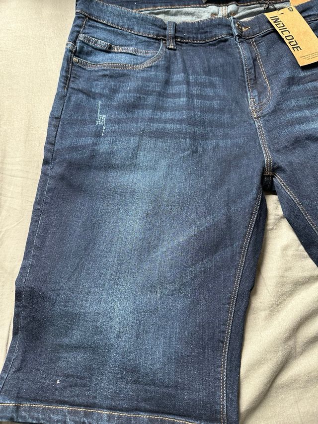 Shorts Vaquero Indicode 5XL Azul