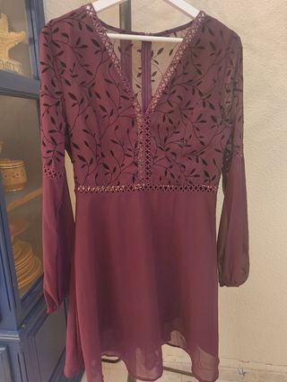 Vestido morado sin usar